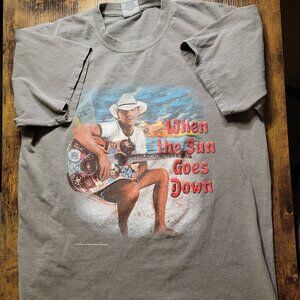 Kenny Chesney When the Sun Goes Down T Shirt Mens Medium